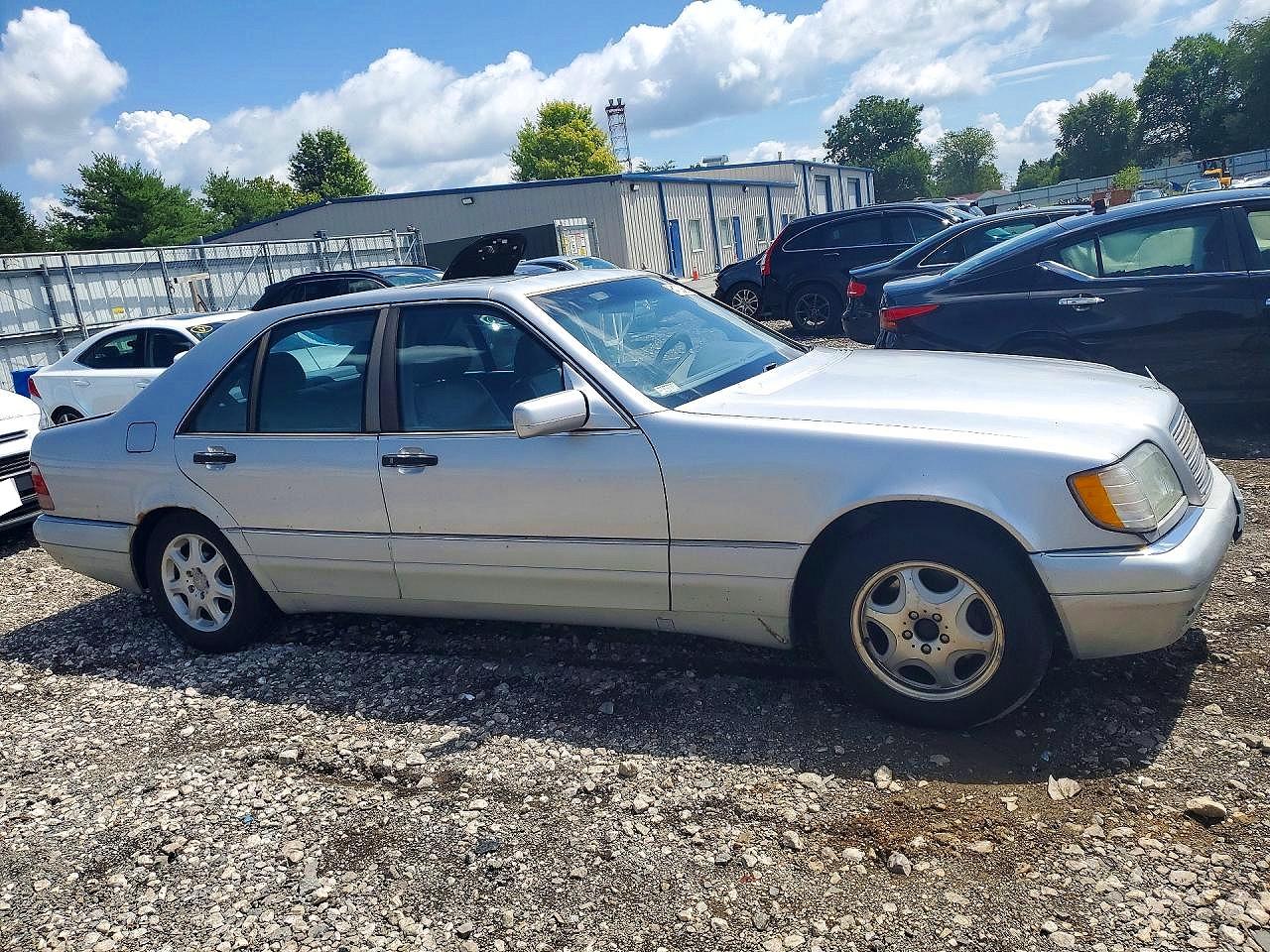 1999 Mercedes-benz S 320w Silver vin: WDBGA32GXXA413537