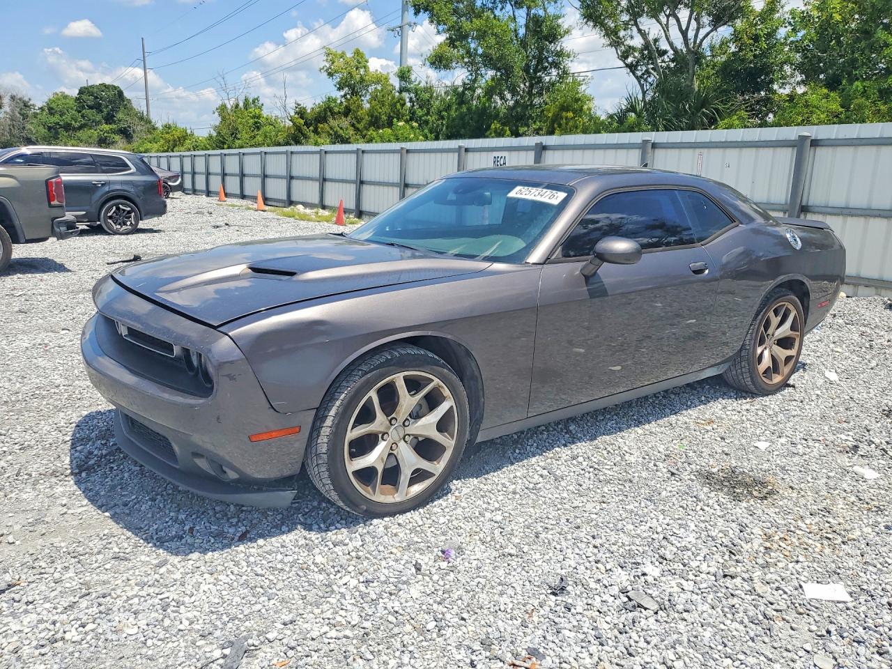 2015 Dodge Challenger Sxt Plus Gray vin: 2C3CDZBG8FH733437