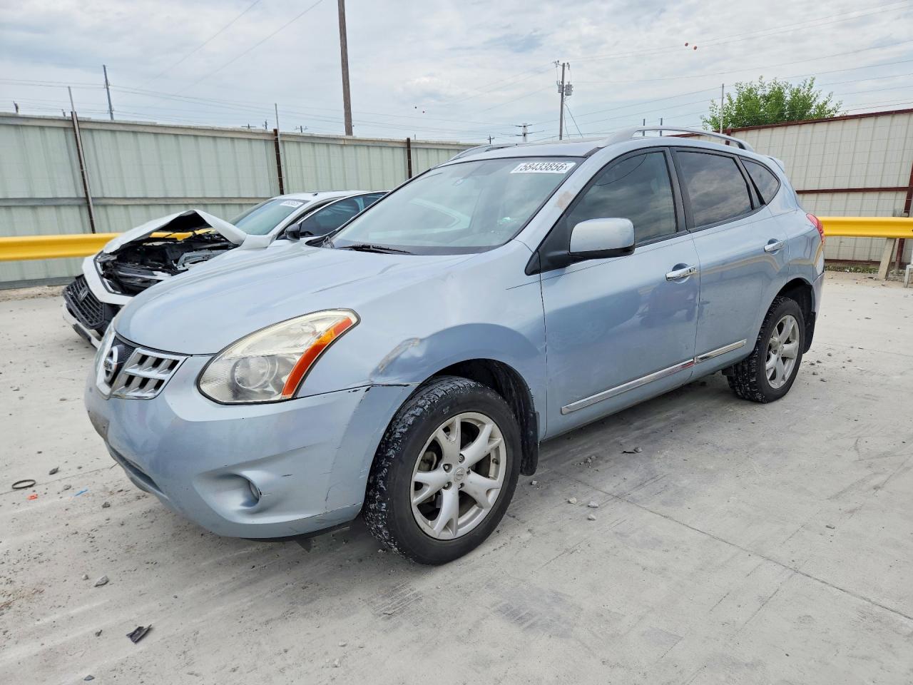 2011 Nissan Rogue S Blue vin: JN8AS5MT2BW171711