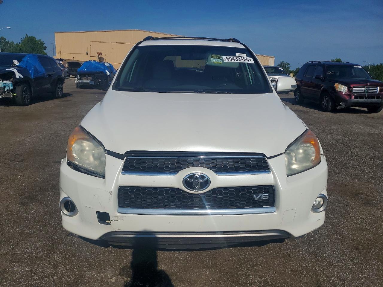 2012 Toyota Rav4 Limited White vin: 2T3DK4DVXCW090170