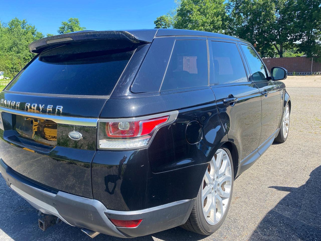 2014 Land Rover Range Rover Sport Supercharged Черный vin: SALWRZTF0EASS3363