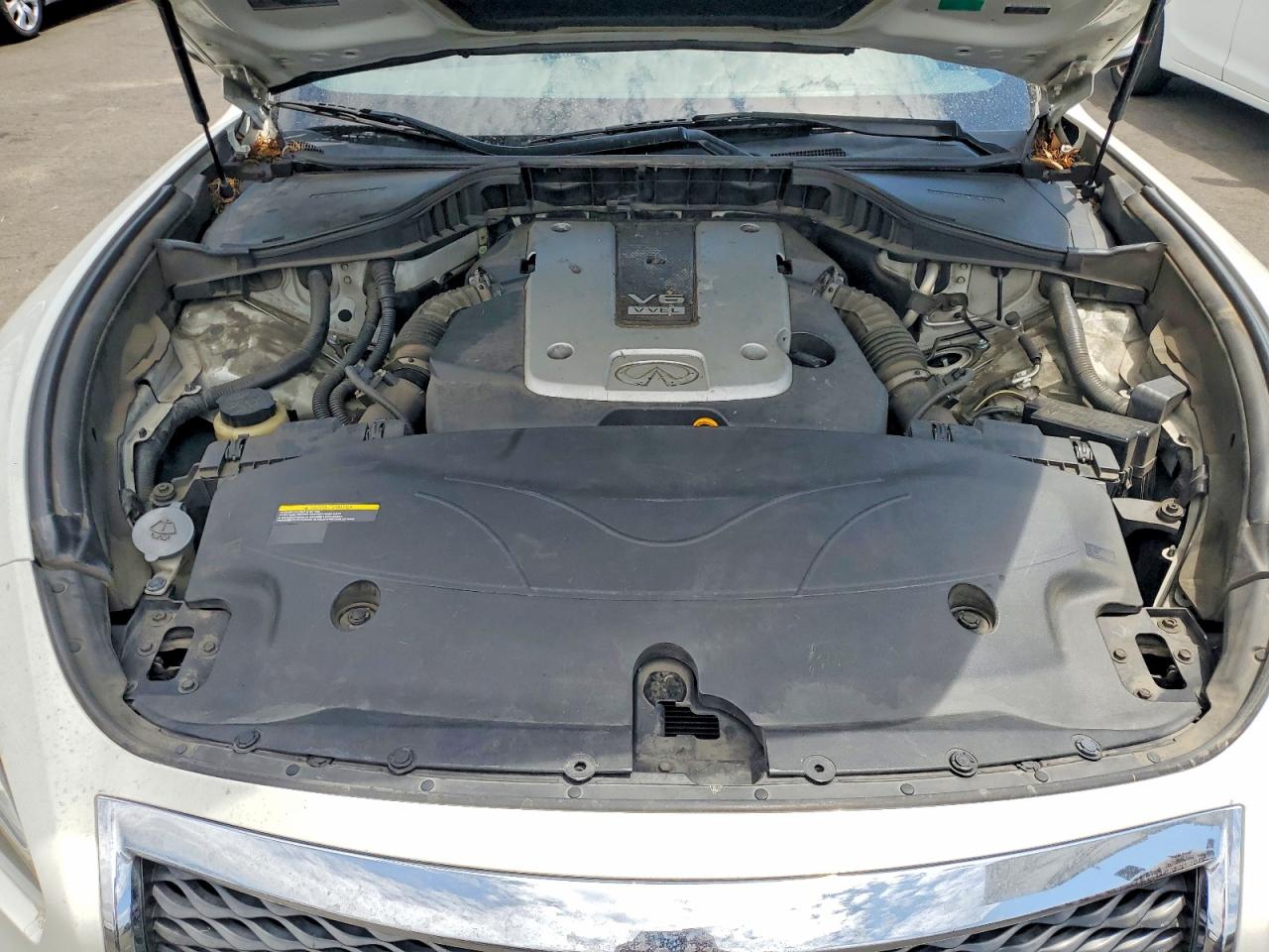 2015 Infiniti Q70 3.7 White vin: JN1BY1AP3FM542703