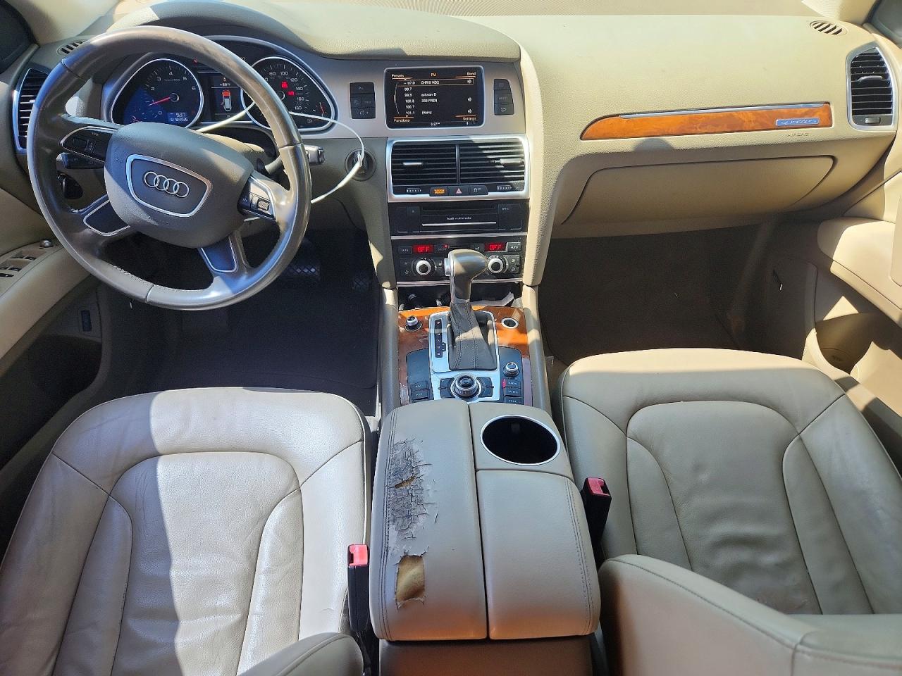 2013 Audi Q7 Premium Plus Blue vin: WA1LGAFE5DD015085