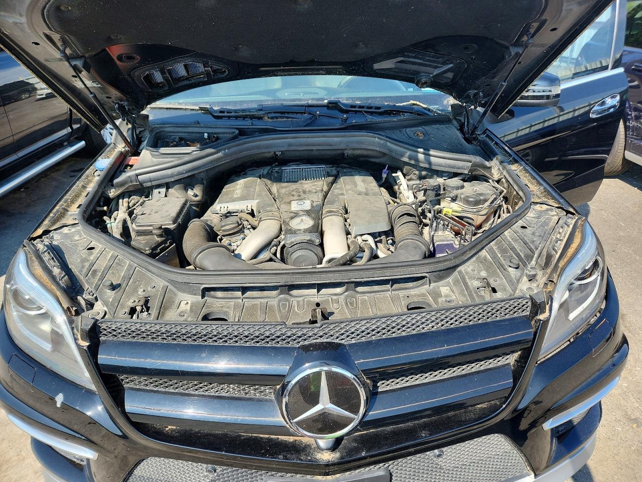 2015 Mercedes-benz Gl 63 Amg Black vin: 4JGDF7EE1FA489228