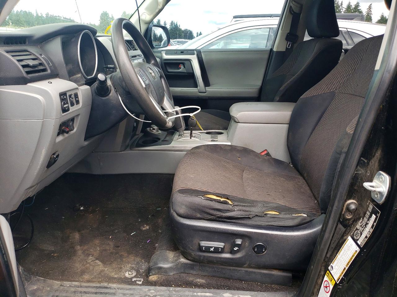 2013 Toyota 4runner Sr5 Black vin: JTEBU5JRXD5111084