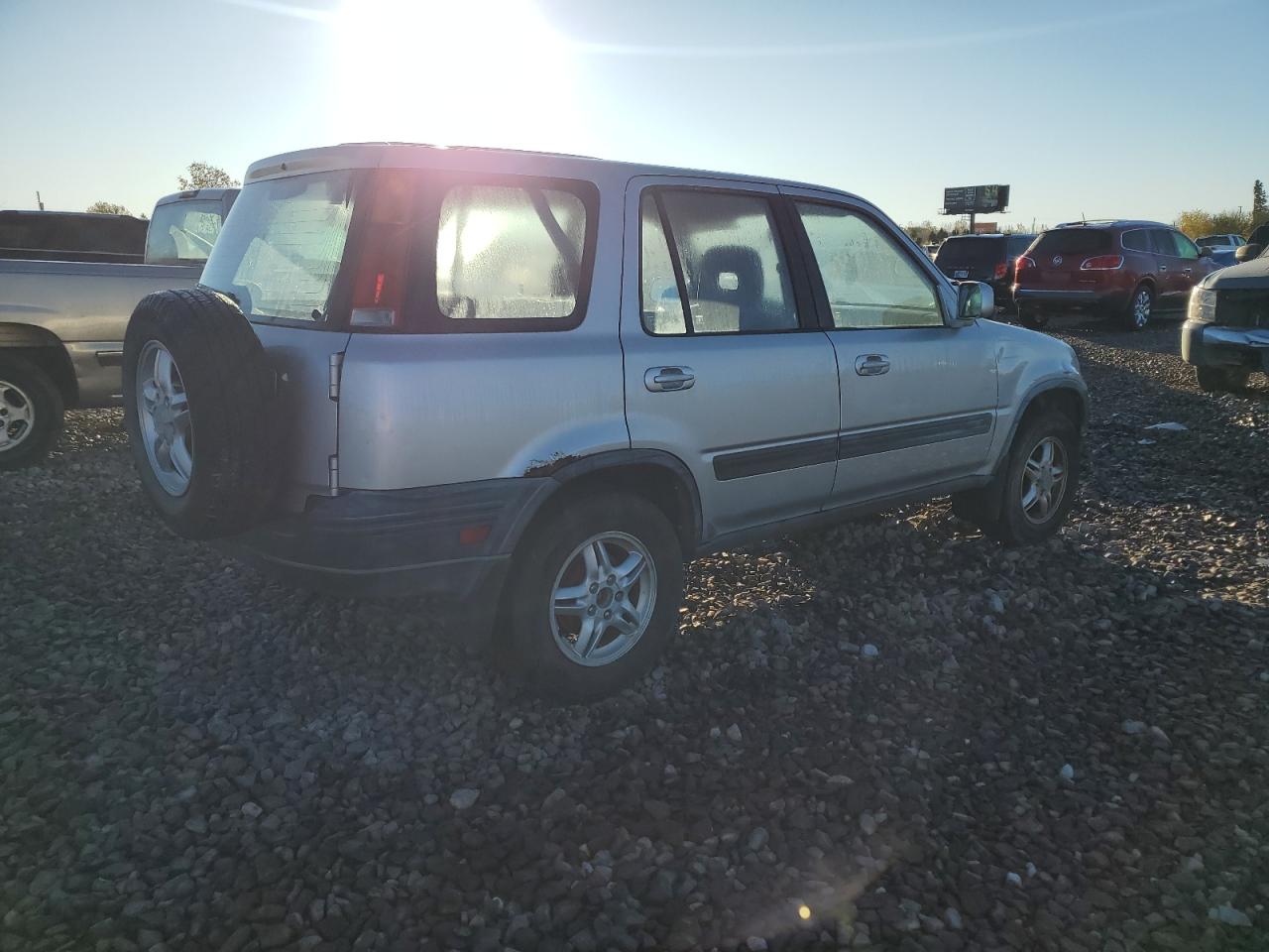 1999 Honda Cr-v Ex Silver vin: JHLRD1862XC068600
