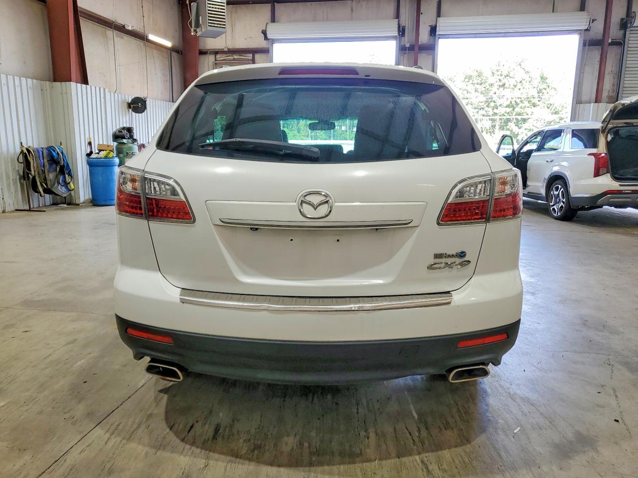 2012 Mazda Cx-9 White vin: JM3TB2DA7C0358374