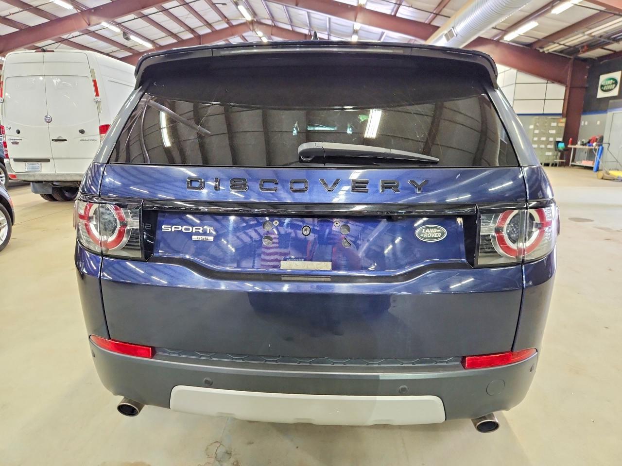 2017 Land Rover Discovery Sport Hse Синий vin: SALCR2BG5HH654362