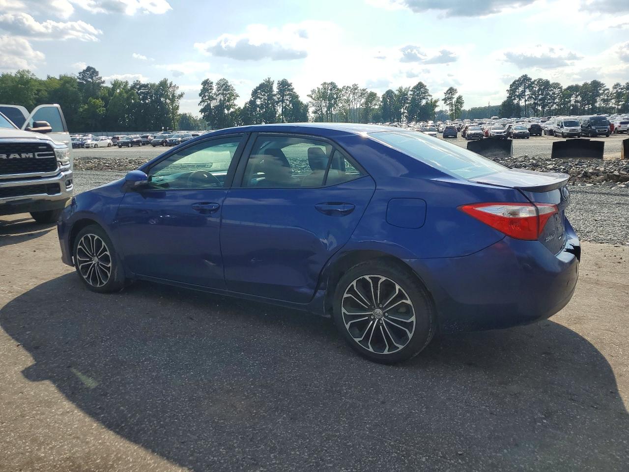 2015 Toyota Corolla S Plus Blue vin: 2T1BURHE3FC267567