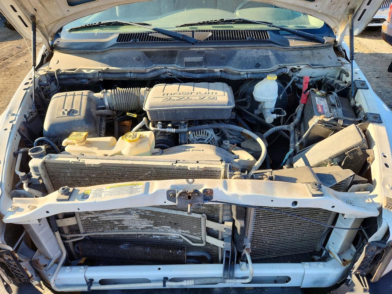 2007 Dodge Ram 1500 St White vin: 1D7HA16P47J593723