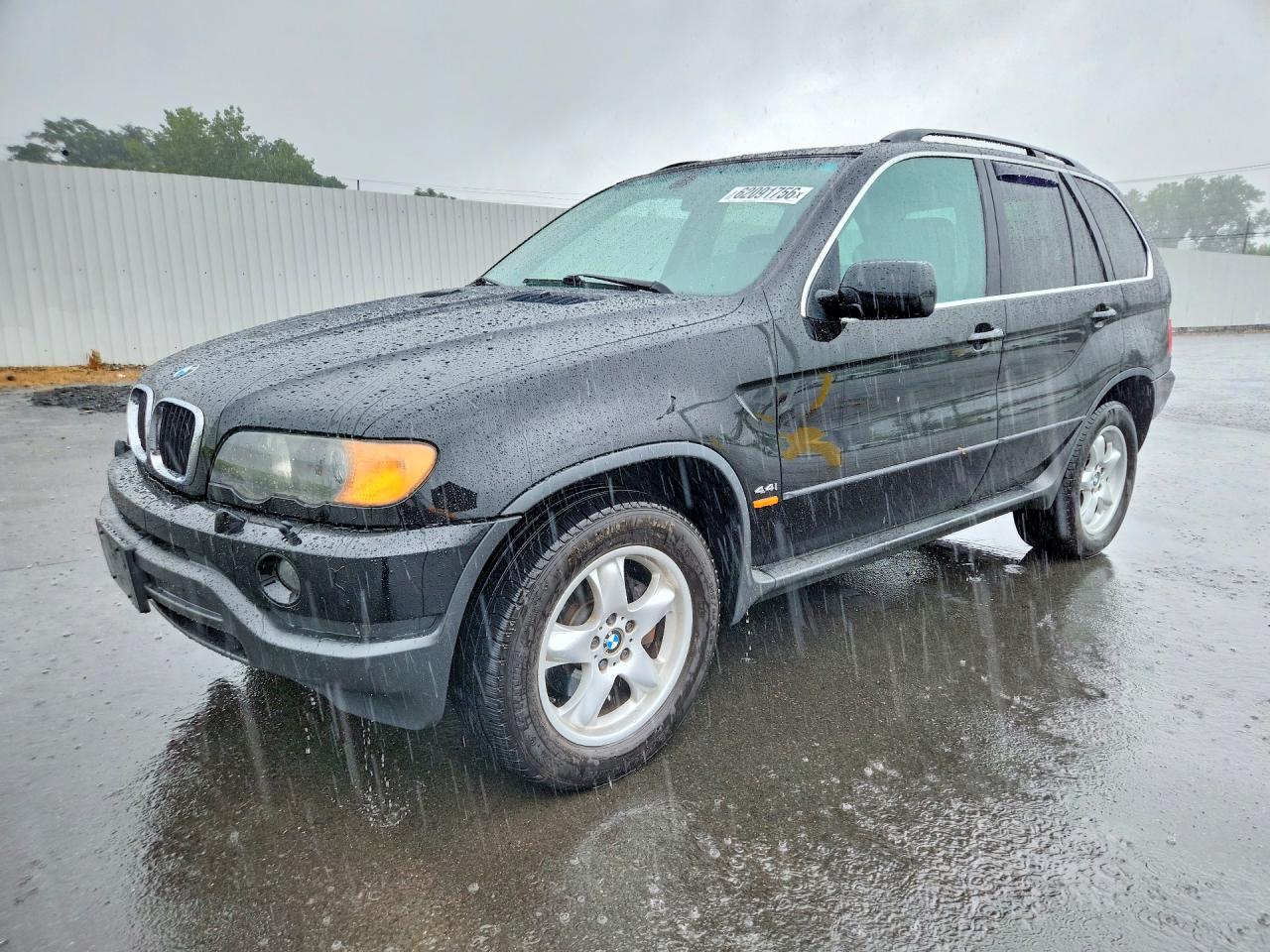 2003 Bmw X5 4.4i Black vin: 5UXFB33583LH47444