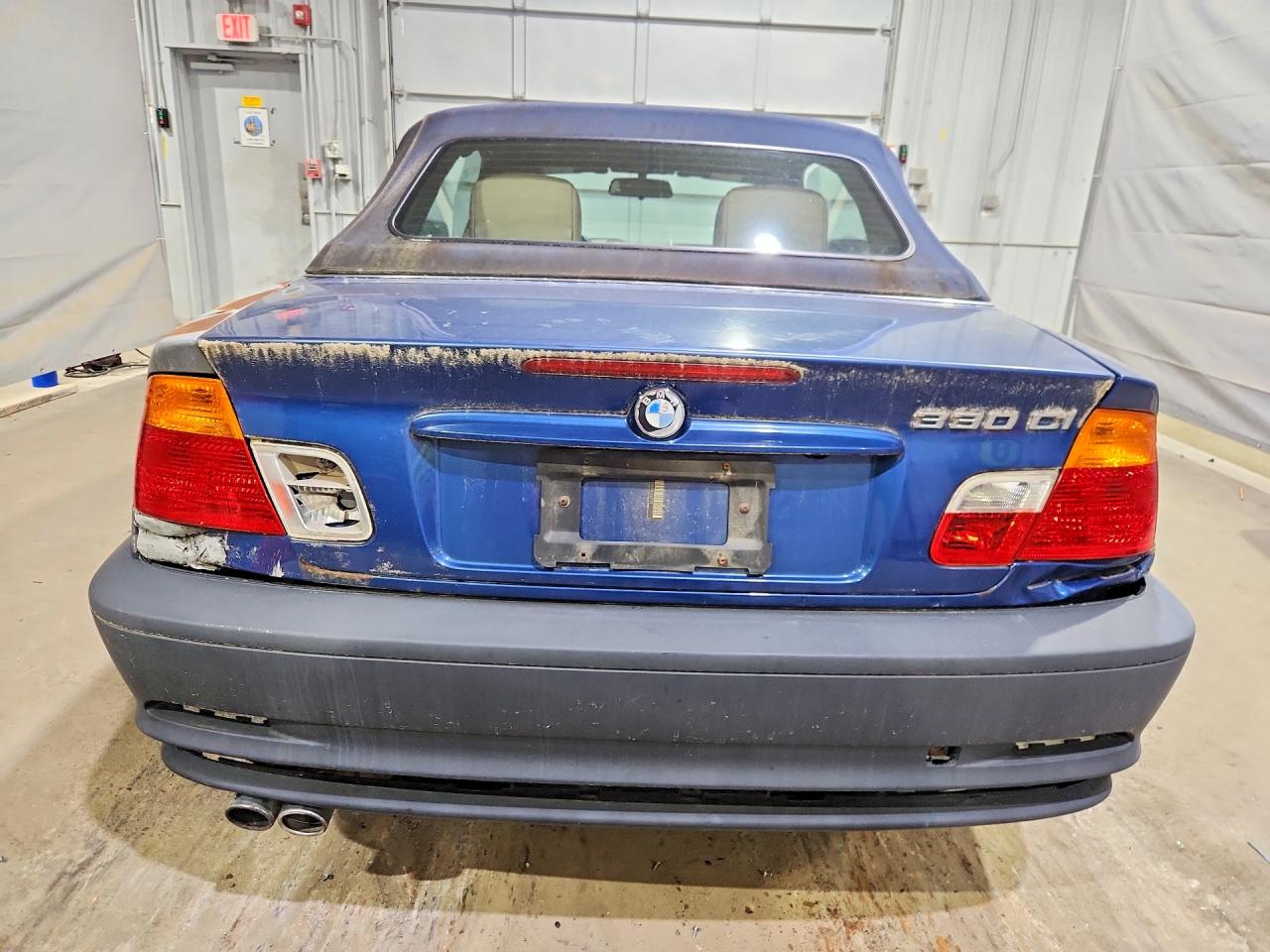 2001 Bmw 330 Ci Charcoal vin: WBABS53481EV87922
