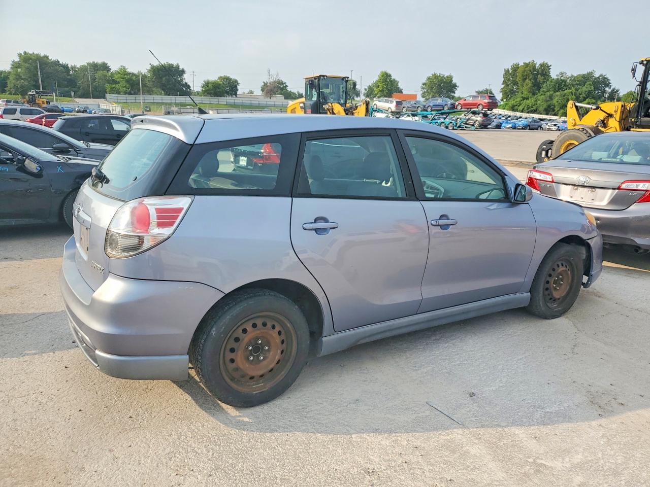 2007 Toyota Matrix Xr Blue vin: 2T1KR32EX7C643707