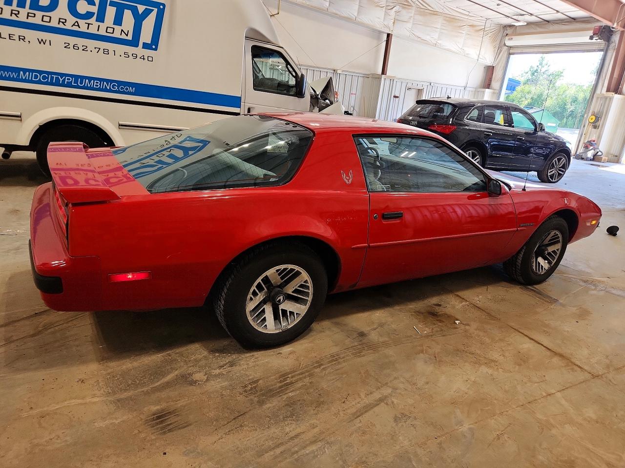 1989 Pontiac Firebird Red vin: 1G2FS21S7KL213212