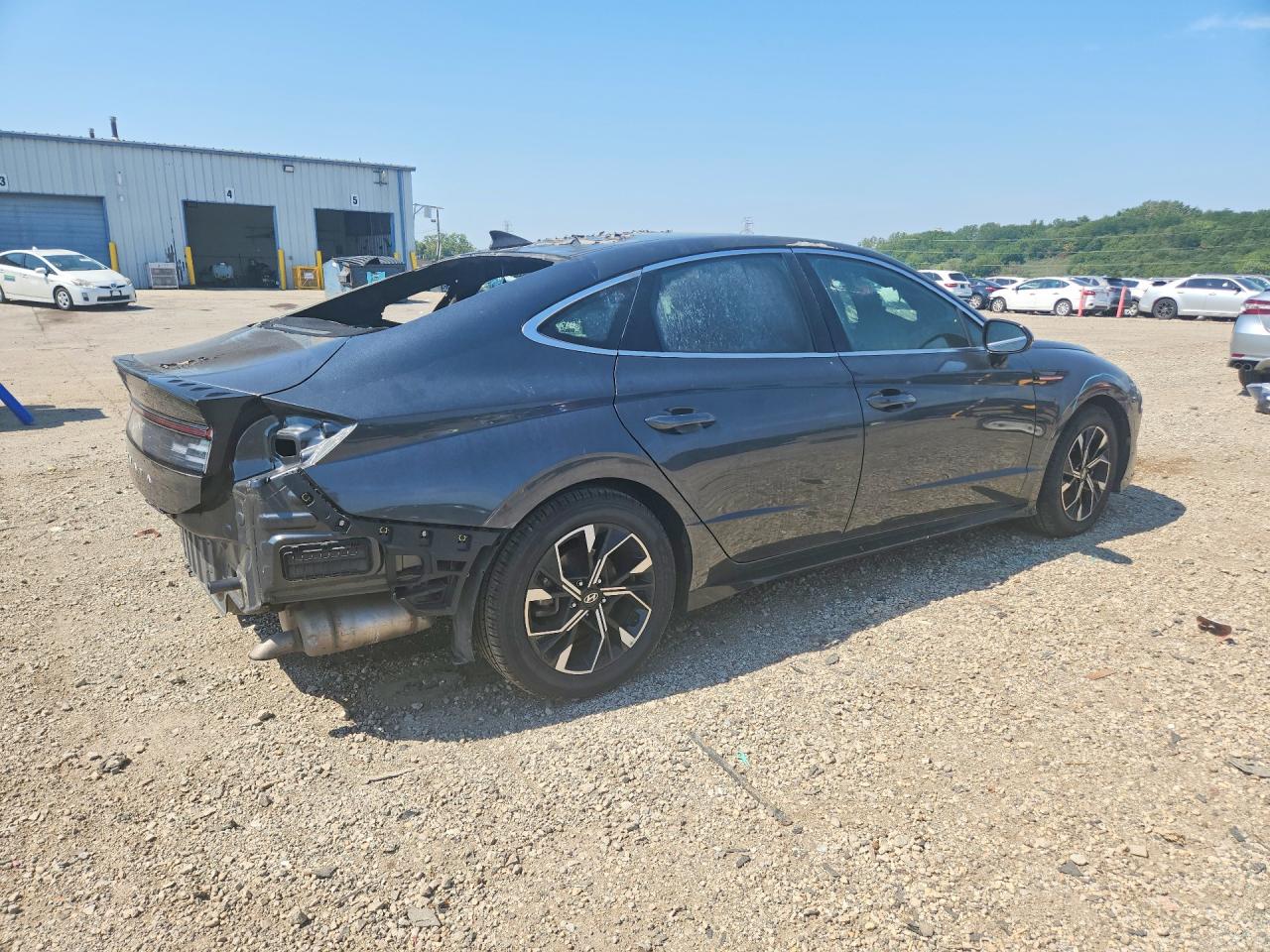 2025 Hyundai Sonata Sel Gray vin: KMHL64JA6SA449010