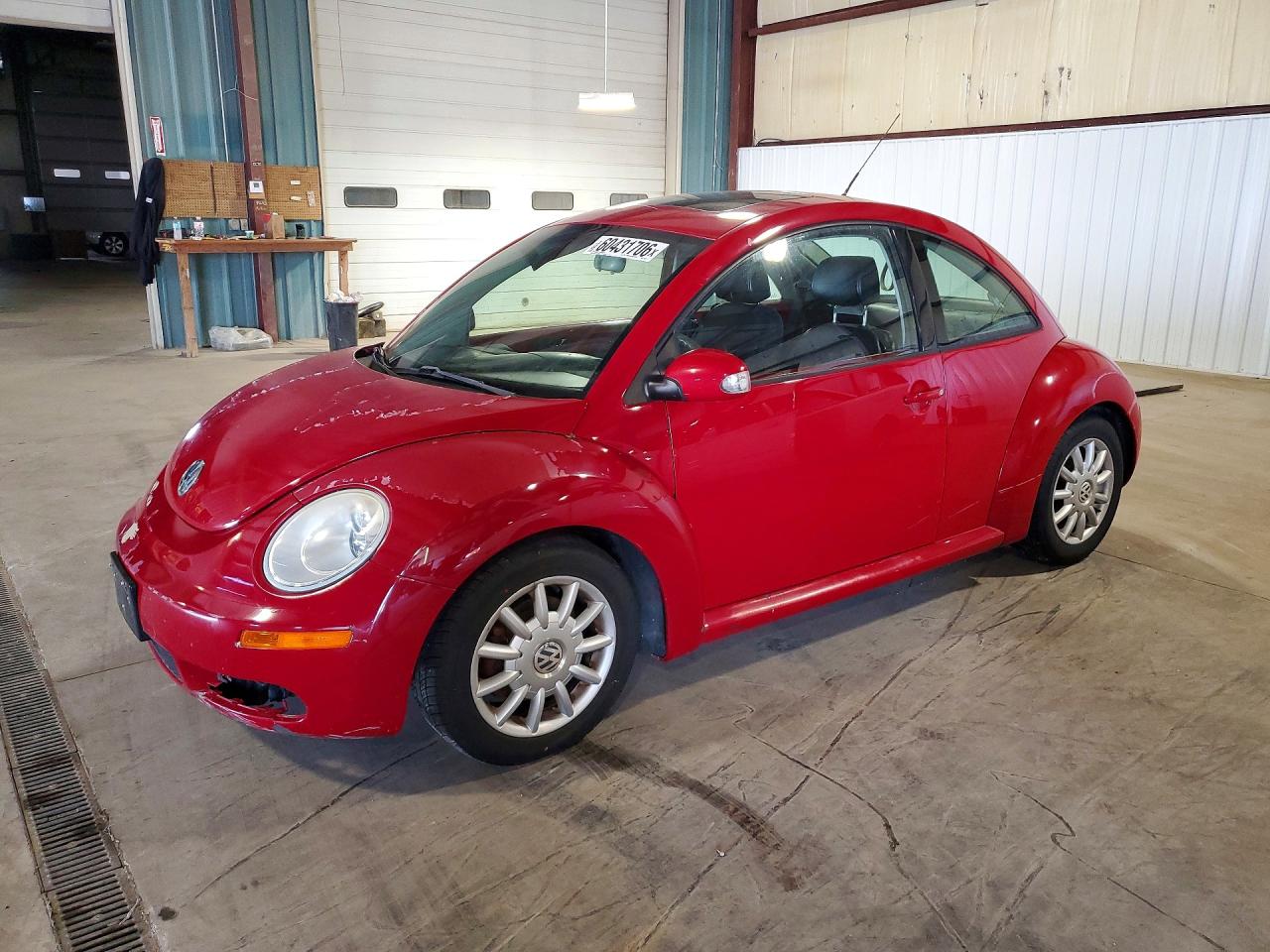 2006 Volkswagen New Beetle 2.5l Option Package 1 Red vin: 3VWRW31C96M416373