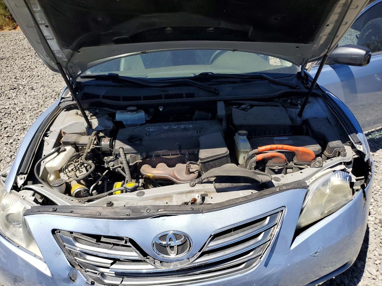 2007 Toyota Camry Hybrid Blue vin: JTNBB46K073021888