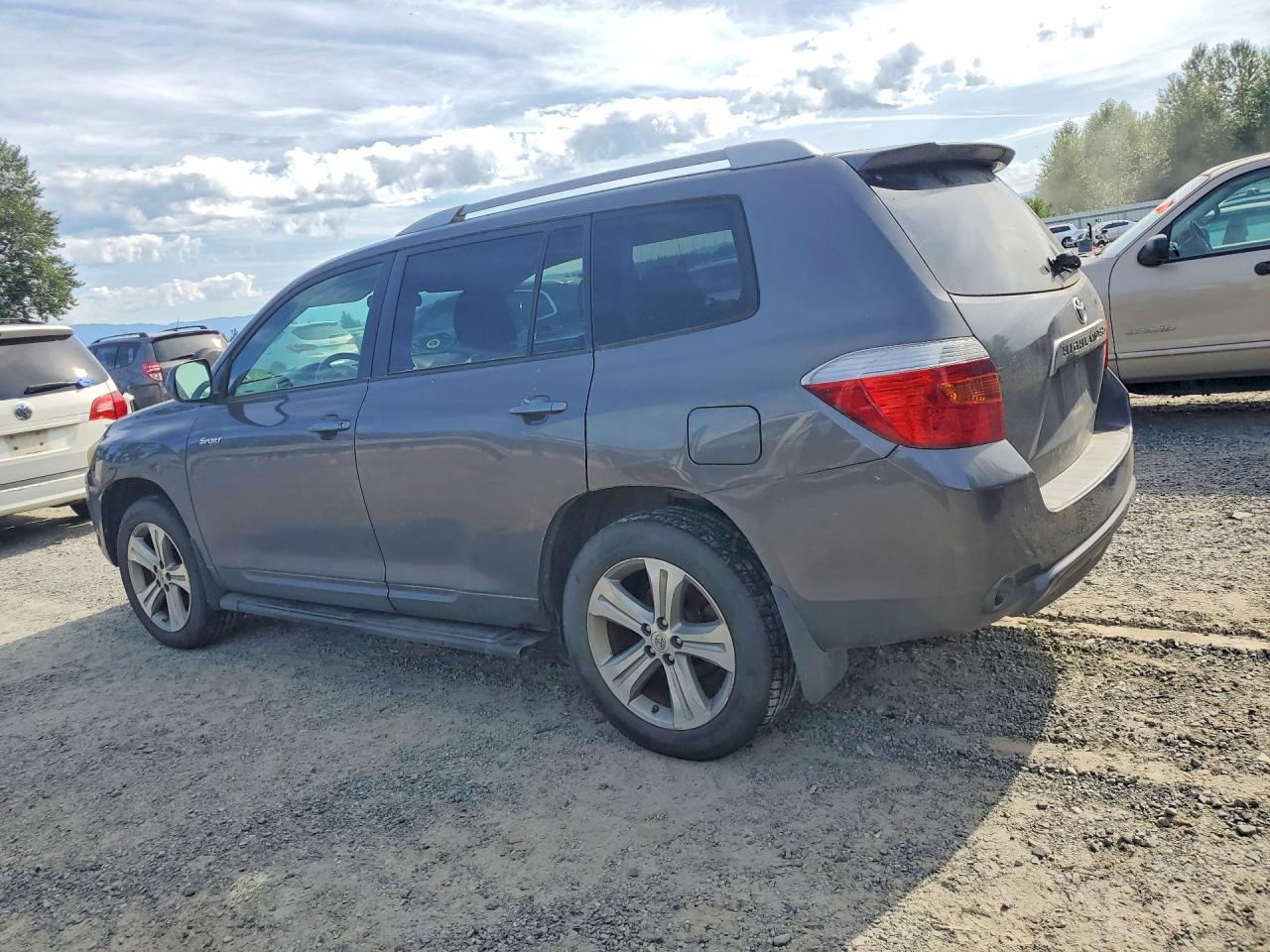 2008 Toyota Highlander Sport Gray vin: JTEES43A582057933