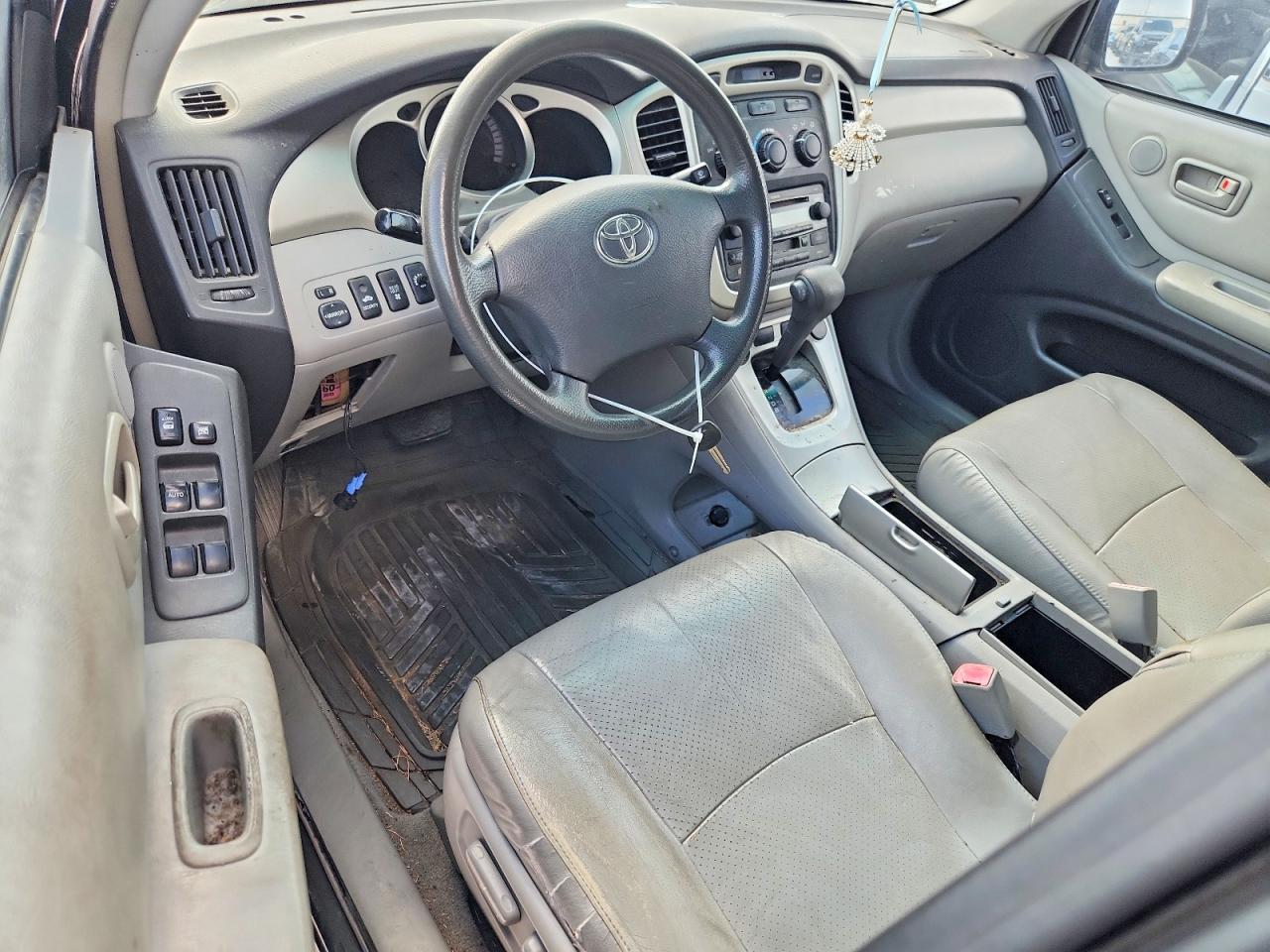 2006 Toyota Highlander Hybrid Black vin: JTEEW21A260021976