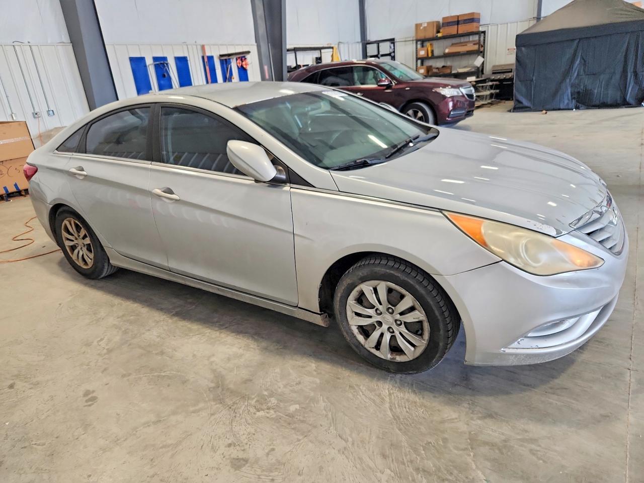 2011 Hyundai Sonata Gls Silver vin: 5NPEB4AC1BH005908