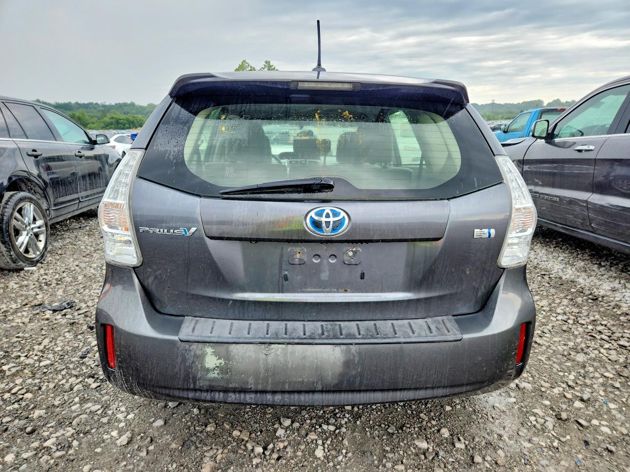 2013 Toyota Prius V Three Серый vin: JTDZN3EU6D3258842