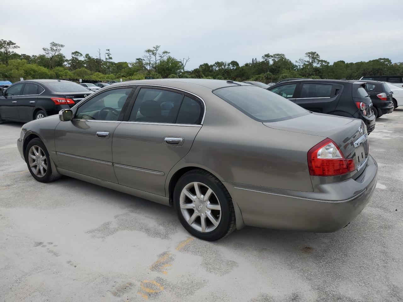 2005 Infiniti Q45 Gray vin: JNKBF01A85M100893