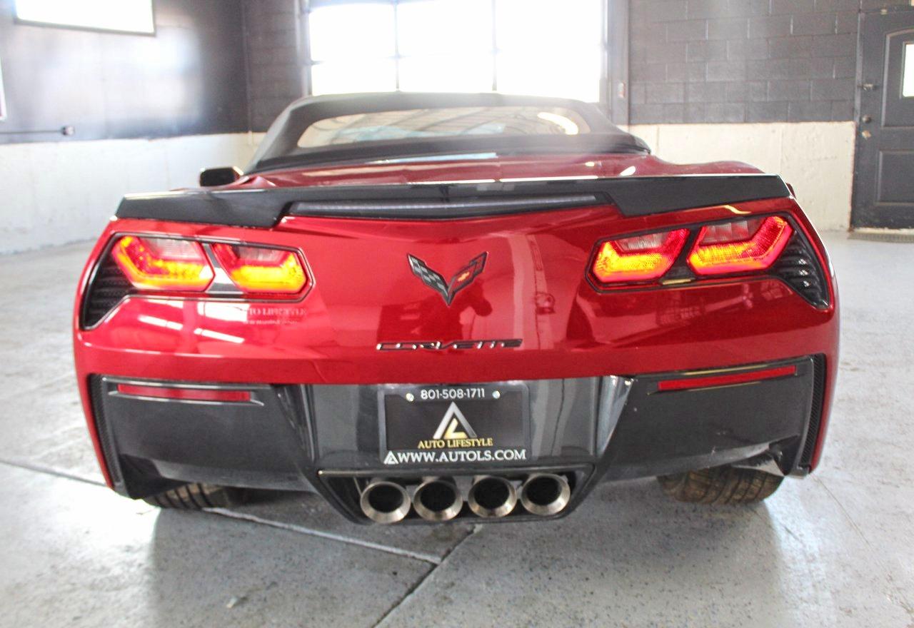 2015 Chevrolet Corvette Stingray Z51 2lt Красный vin: 1G1YK3D70F5106474