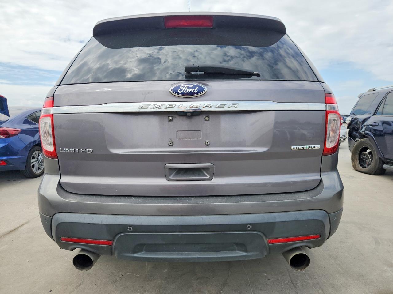 2013 Ford Explorer Limited Gray vin: 1FM5K7F84DGC16769