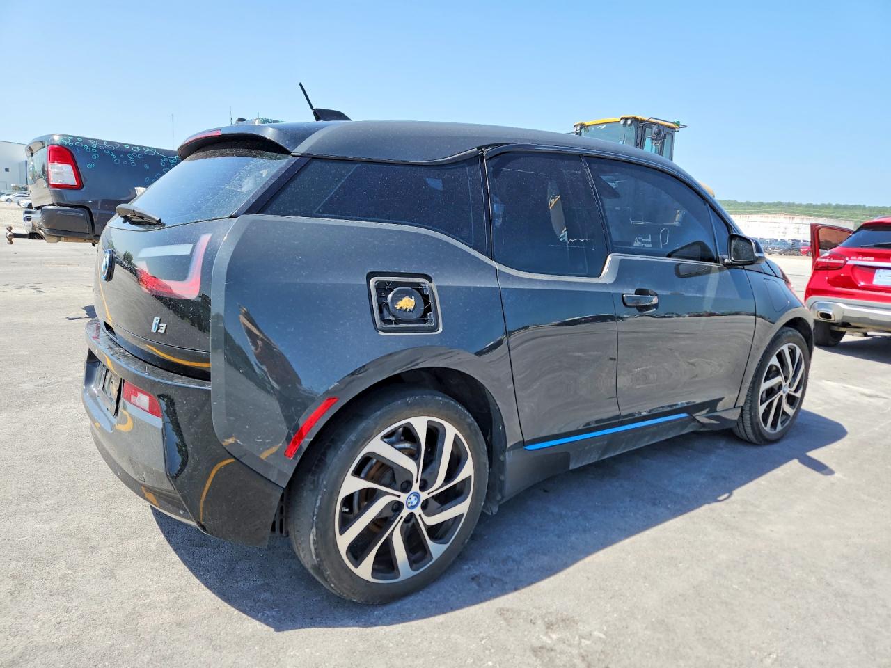 2015 Bmw I3 Rex Gray vin: WBY1Z4C50FV278562