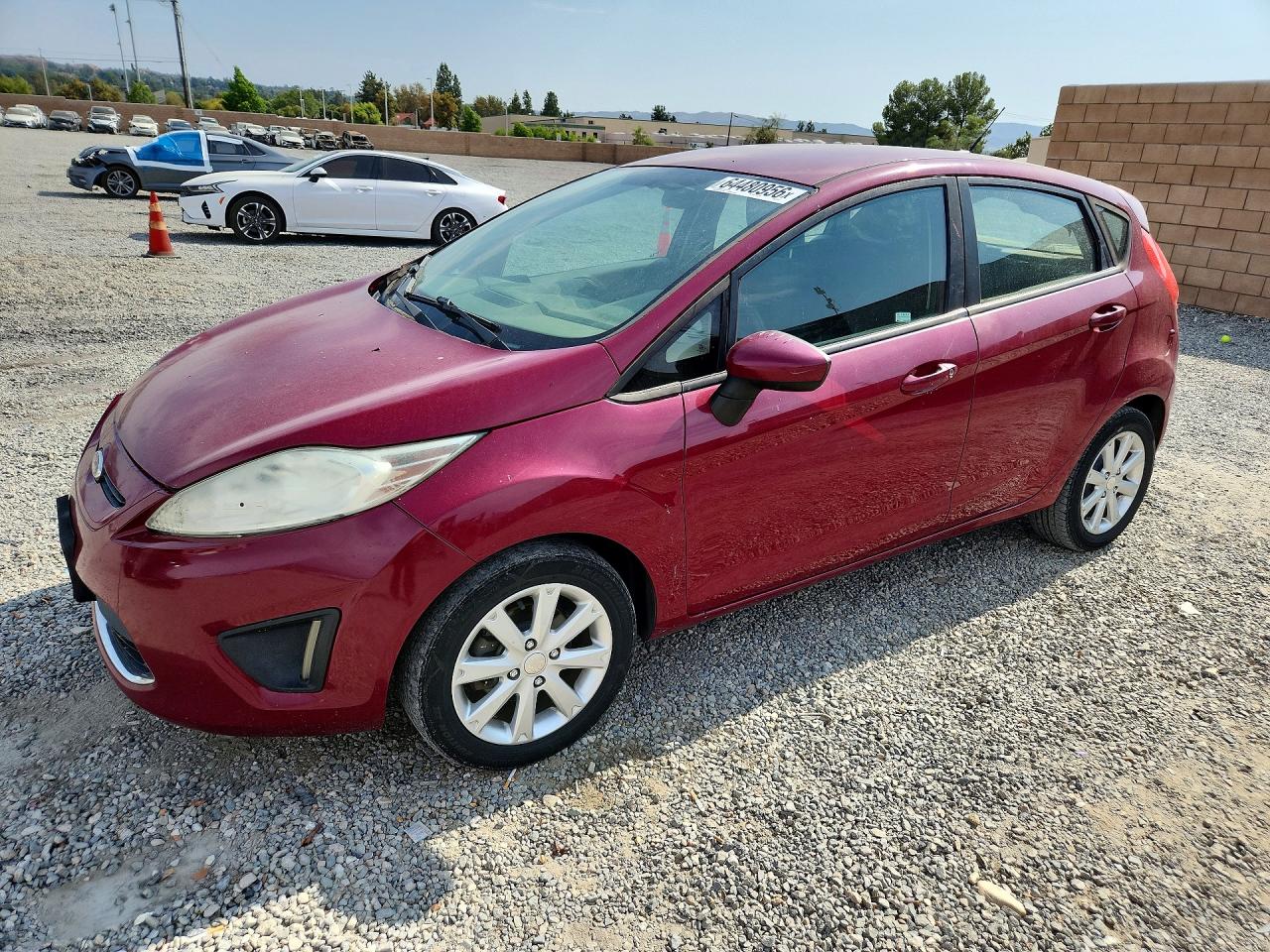 2011 Ford Fiesta Se Purple vin: 3FADP4EJ6BM207570