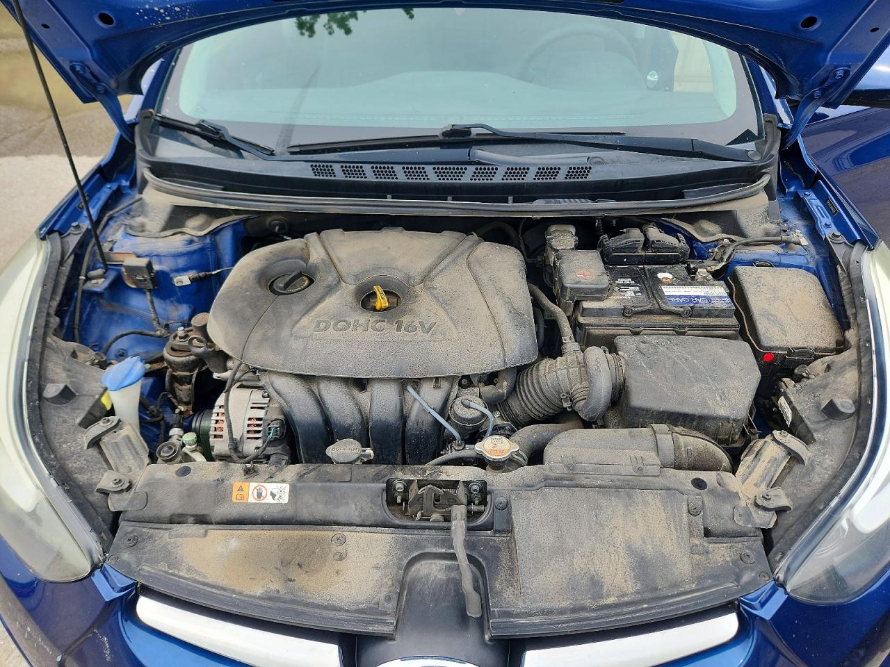2015 Hyundai Elantra Se Blue vin: 5NPDH4AE2FH648835