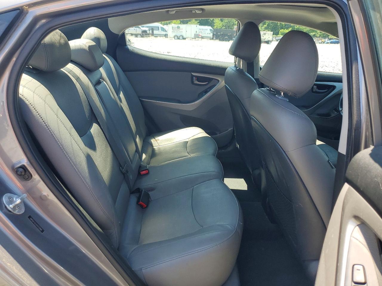 2012 Hyundai Elantra Limited Gray vin: 5NPDH4AE2CH122068