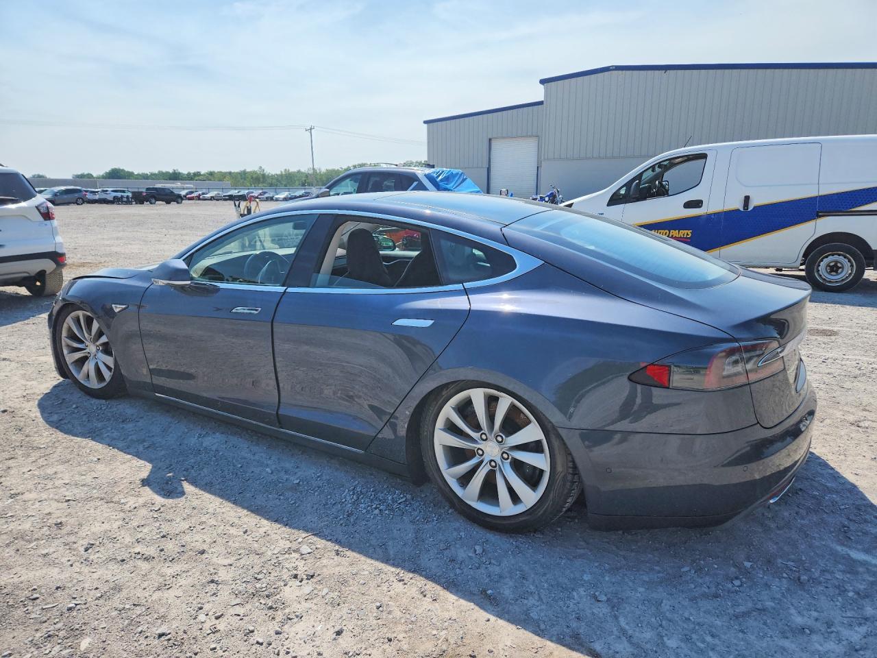 2015 Tesla Model S 85d Black vin: 5YJSA1H24FFP70679