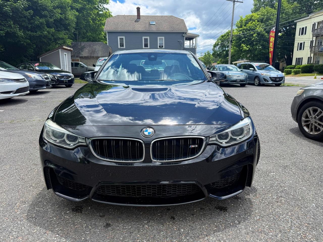 2015 Bmw M3 Черный vin: WBS3C9C55FP803086