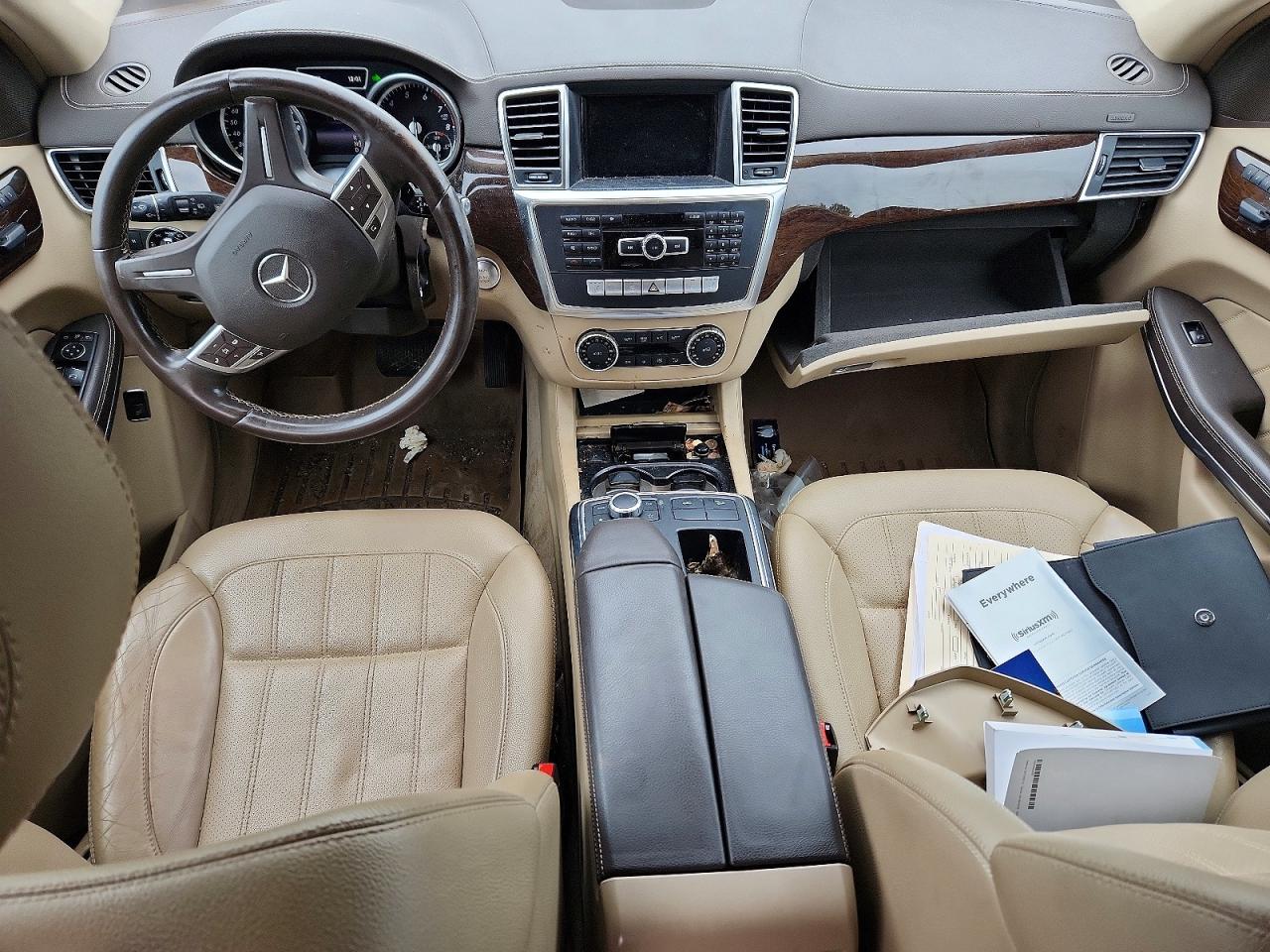 2014 Mercedes-benz Gl 450 4matic White vin: 4JGDF7CE8EA369184