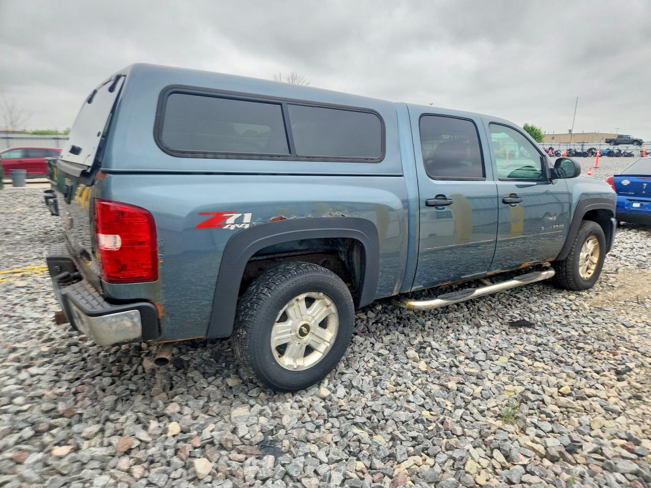 2010 Chevrolet Silverado K1500 Lt Gray vin: 3GCRKSE35AG213314