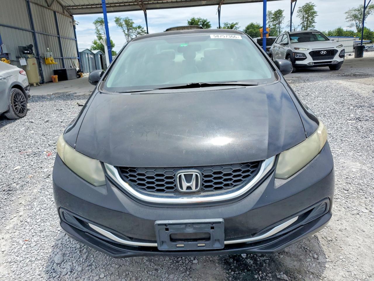 2013 Honda Civic Lx Black vin: 19XFB2F56DE242470