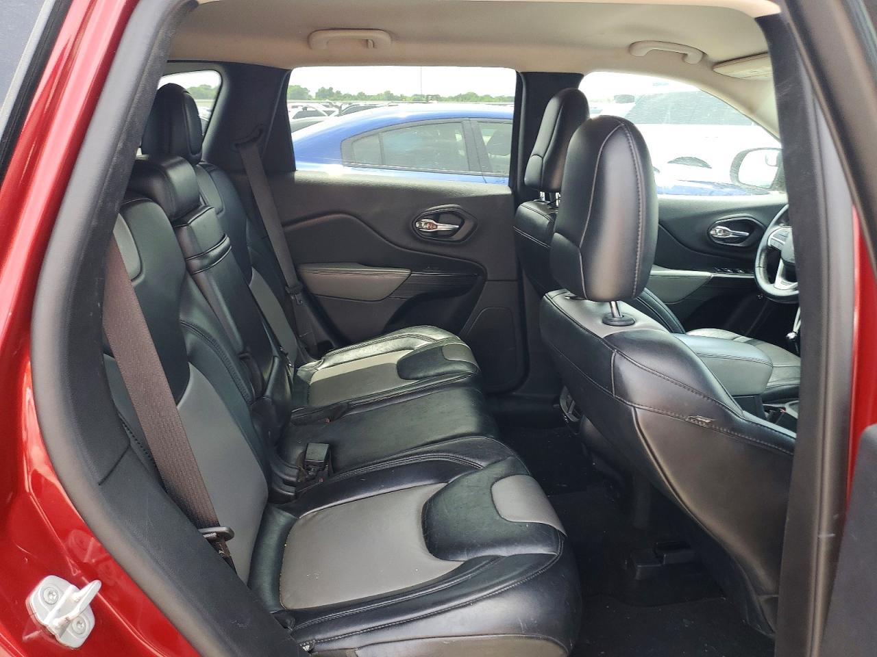 2014 Jeep Cherokee Limited Maroon vin: 1C4PJLDB9EW113636