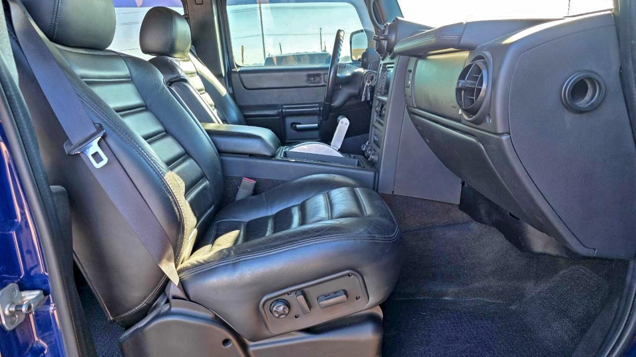 2007 Hummer H2 Blue vin: 5GRGN23U77H105784