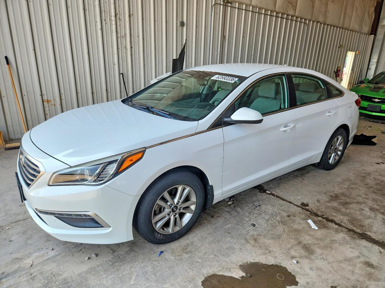 2015 Hyundai Sonata Se White vin: 5NPE24AF8FH188434