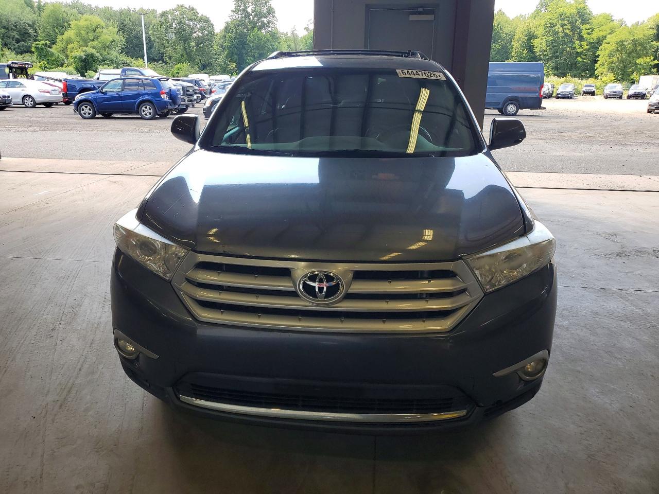 2011 Toyota Highlander Se Gray vin: 5TDBK3EH0BS090382