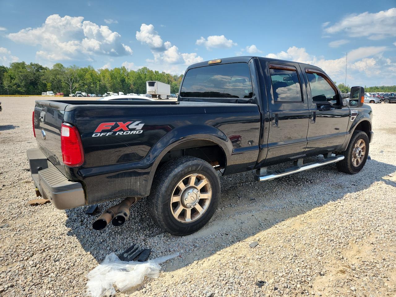 2009 Ford F250 Super Duty Black vin: 1FTSW21R49EA81648