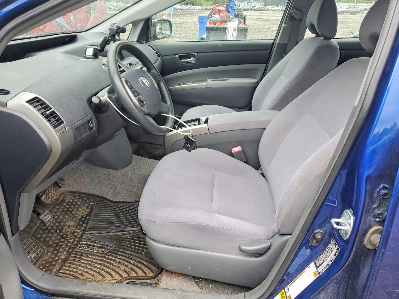 2009 Toyota Prius Base Blue vin: JTDKB20U697856019
