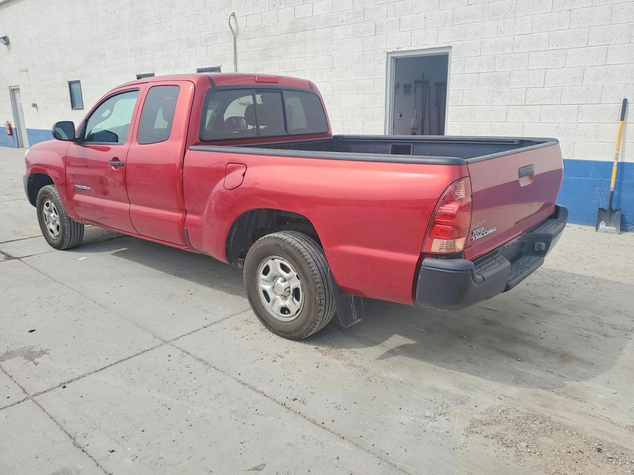 2007 Toyota Tacoma Access Cab Red vin: 5TETX22N47Z357270