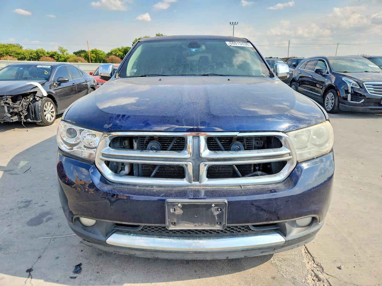 2013 Dodge Durango Citadel Blue vin: 1C4SDHET7DC562514