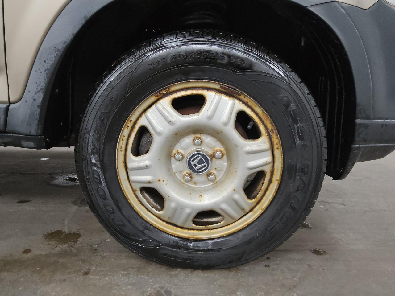 2006 Honda Cr-v Lx Gold vin: JHLRD785X6C002014 Damage: Right Front Wheel, Rust, Repair Required