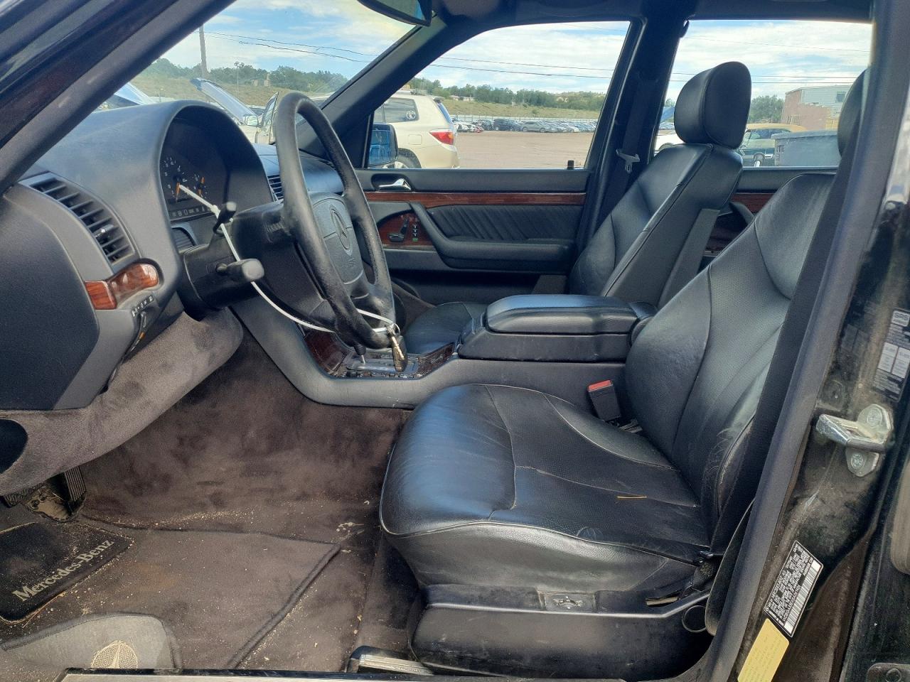 1995 Mercedes-benz S 320 Black vin: WDBGA33EXSA261426