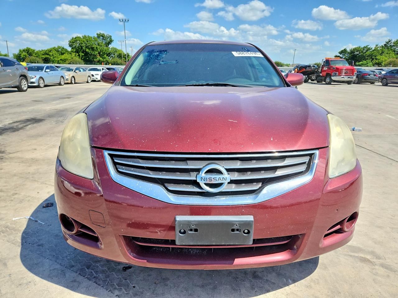 2012 Nissan Altima 2.5 Red vin: 1N4AL2AP3CN547036