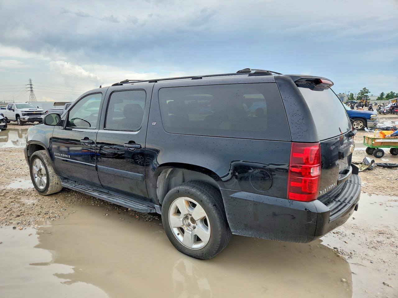 2007 Chevrolet Suburban C1500 Black vin: 3GNFC16J17G106221