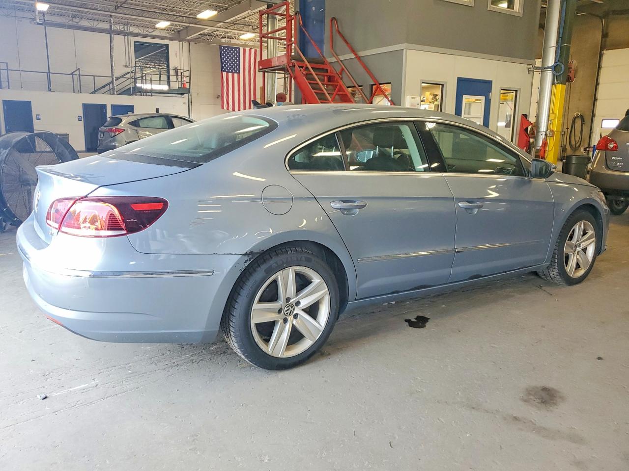 2013 Volkswagen Cc Sport Blue vin: WVWBN7ANXDE508742